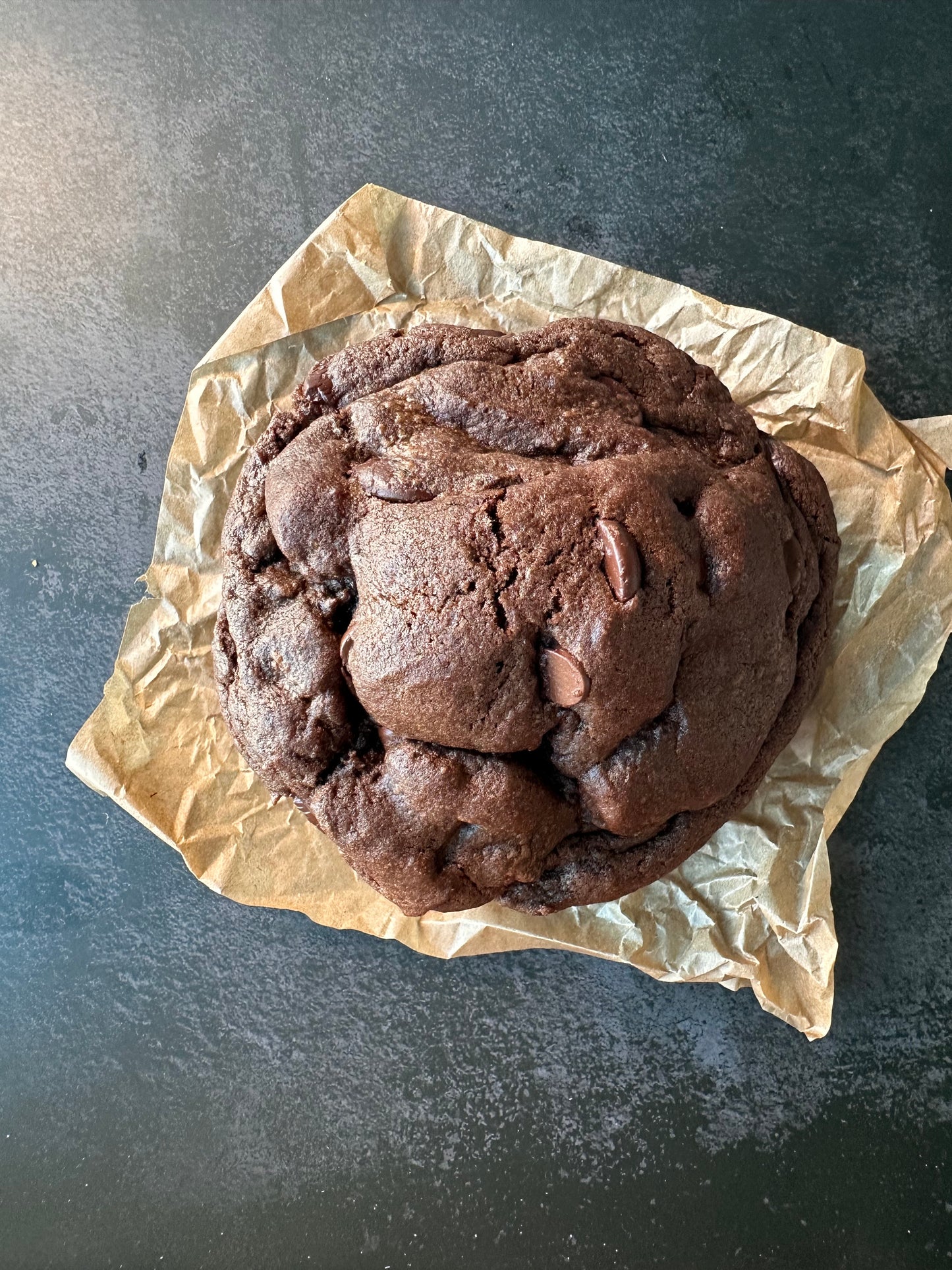 Triple Chocolate Chip Cookies