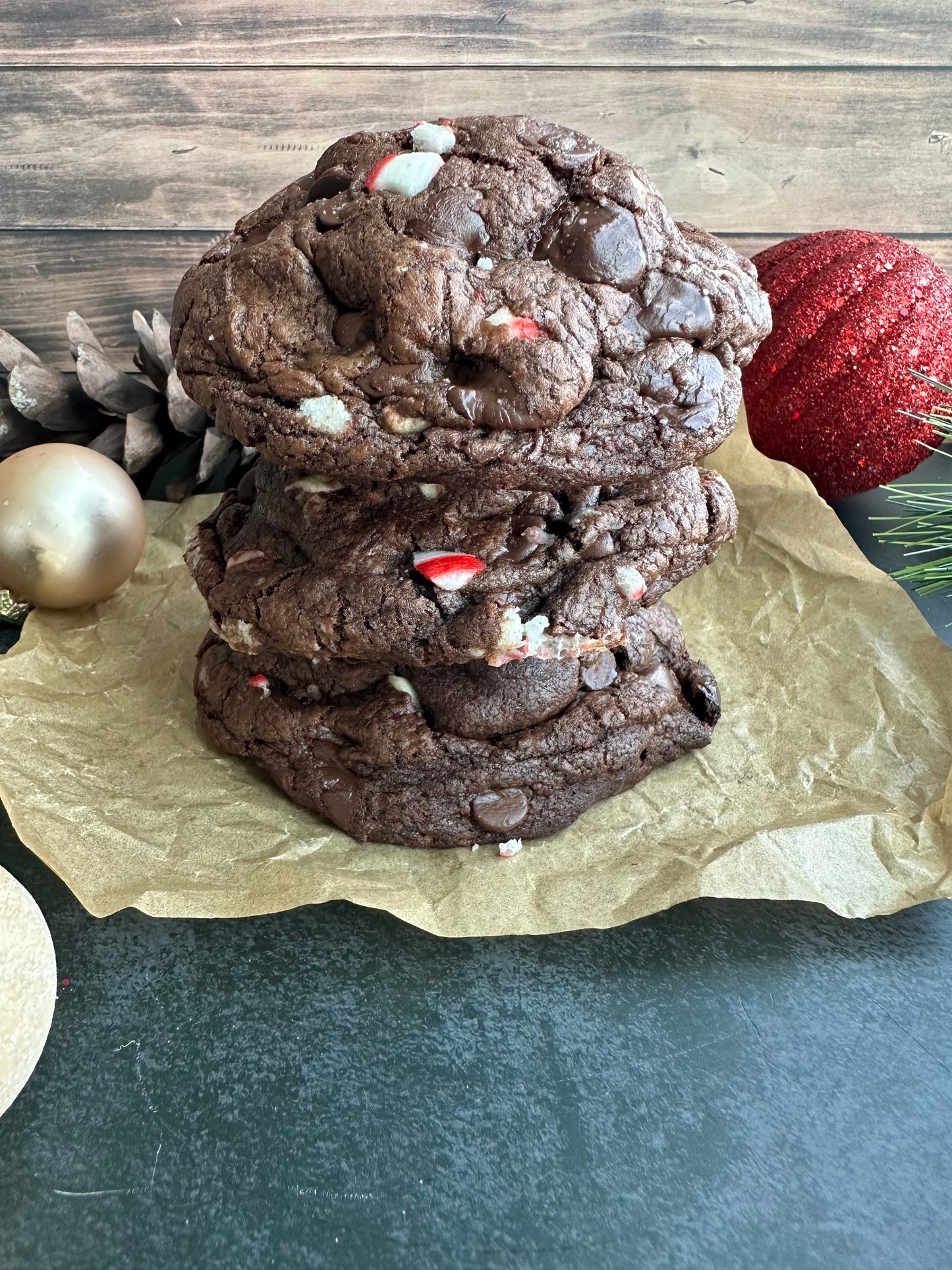 Peppermint Mocha Cookies