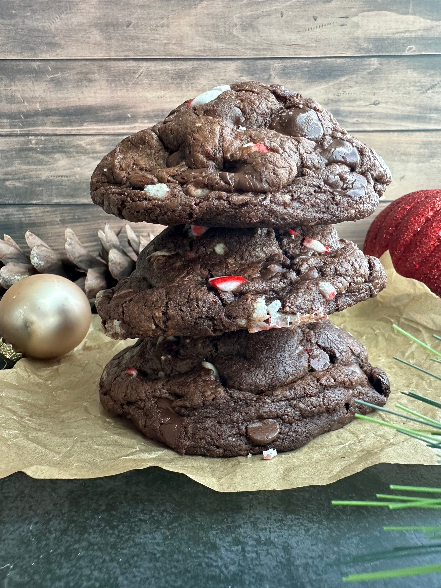 Peppermint Mocha Cookies