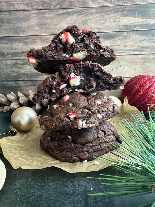 Peppermint Mocha Cookies